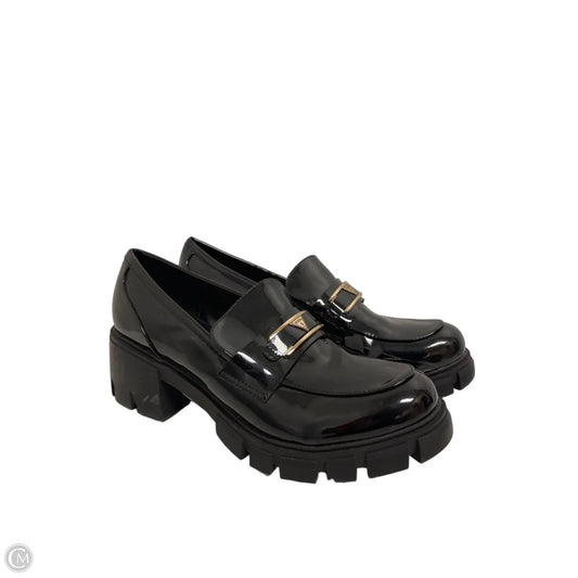 Shoes Heels Platform By Guess In Black, Size: 9