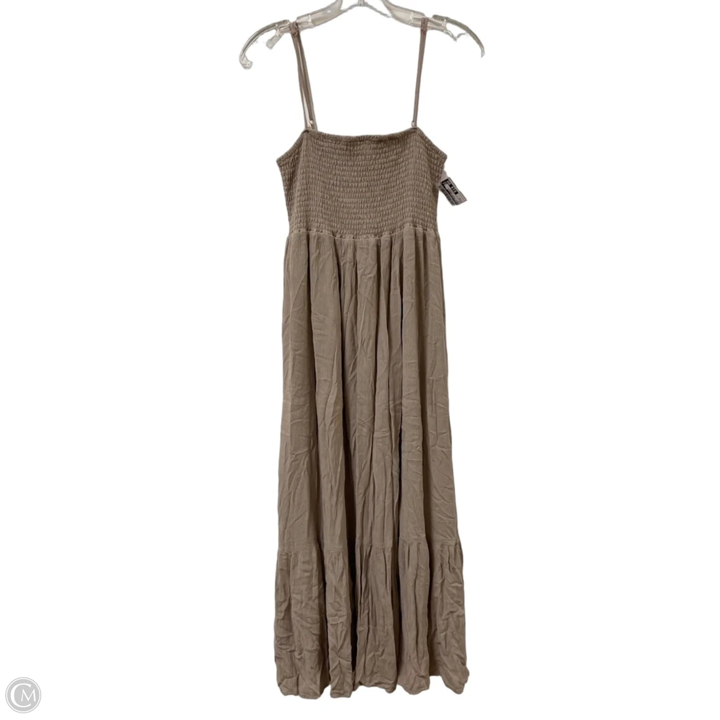 Dress Casual Maxi By Eden & Olivia In Tan, Size: Xl