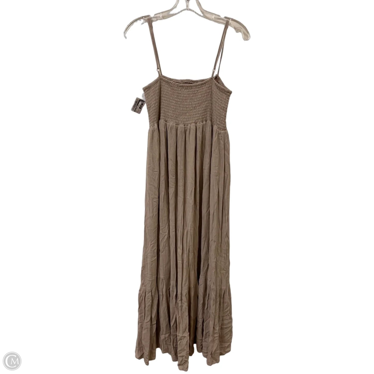 Dress Casual Maxi By Eden & Olivia In Tan, Size: Xl