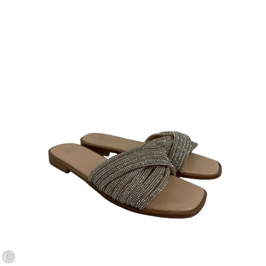 Sandals Flats By A New Day In Cream, Size: 9.5