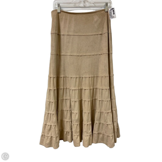 Skirt Maxi By White House Black Market In Cream, Size: 6
