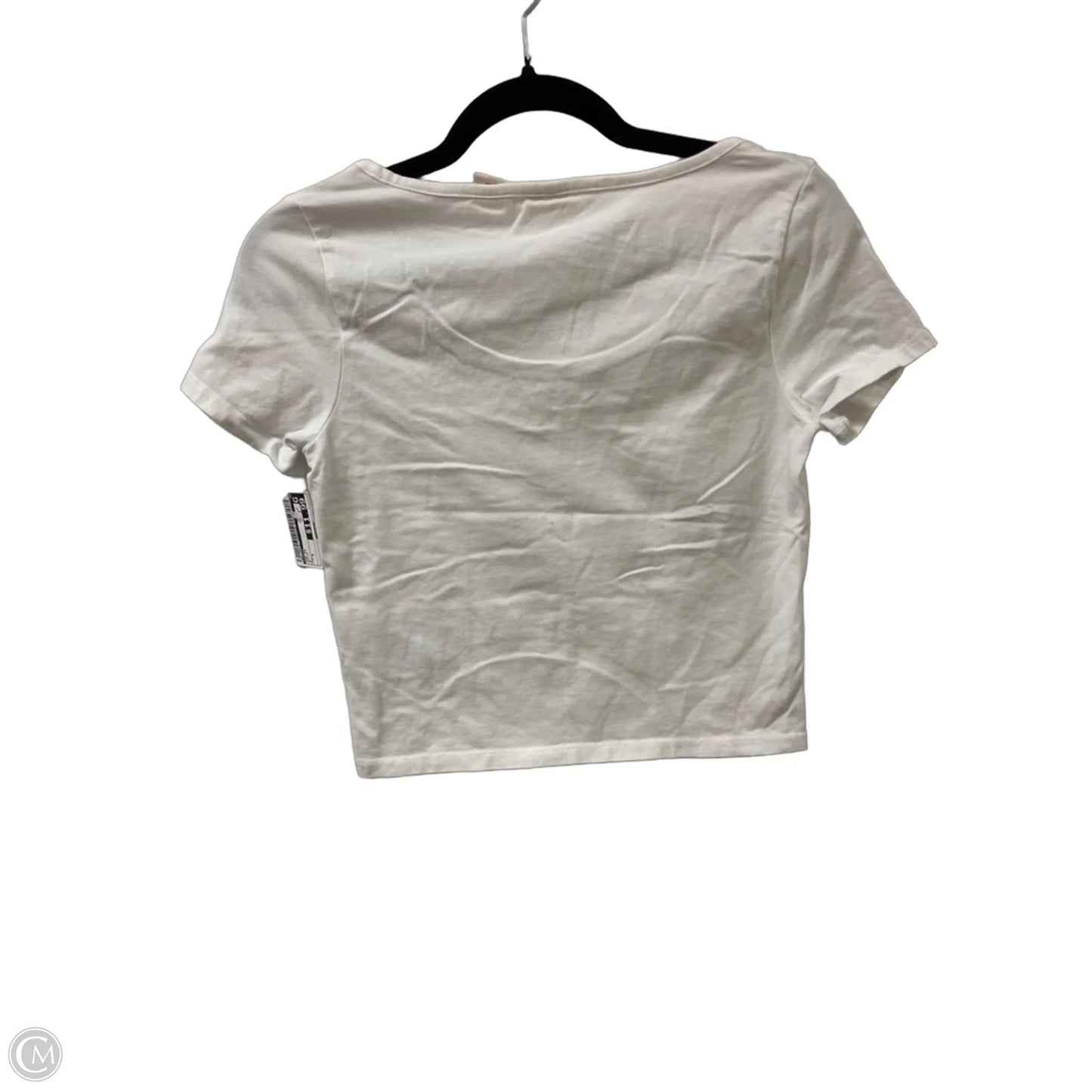 Top Short Sleeve By Levis In White, Size: S