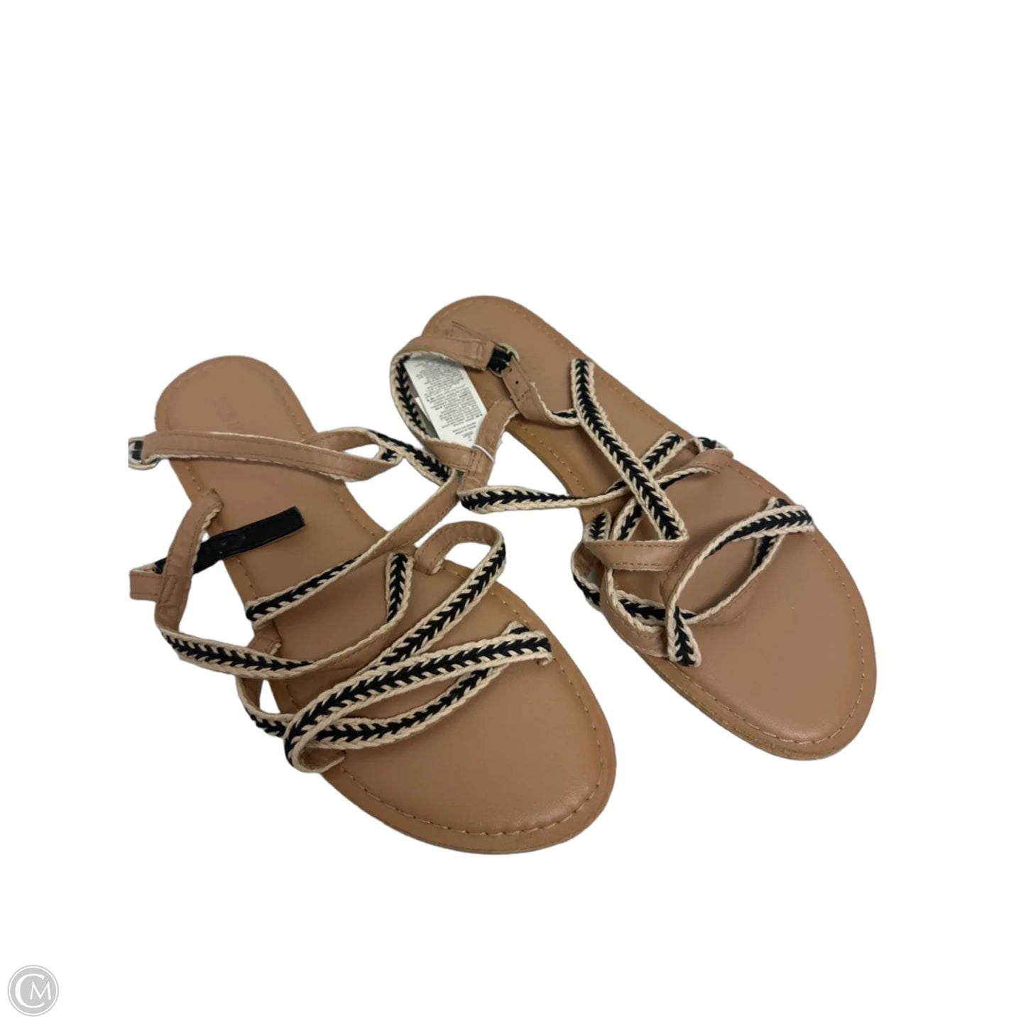 Sandals Flats By Old Navy In Tan, Size: 10
