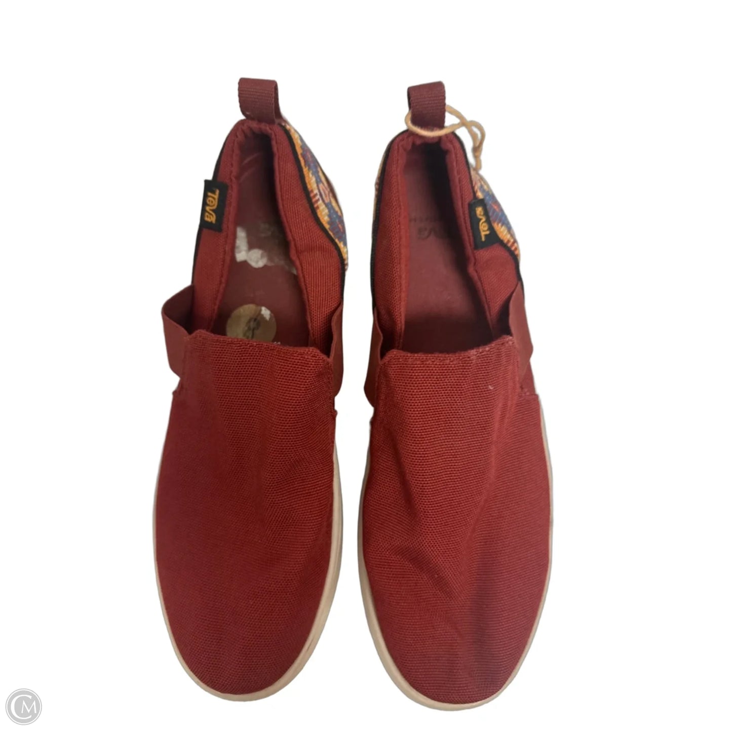 Shoes Flats By Teva In Red, Size: 8