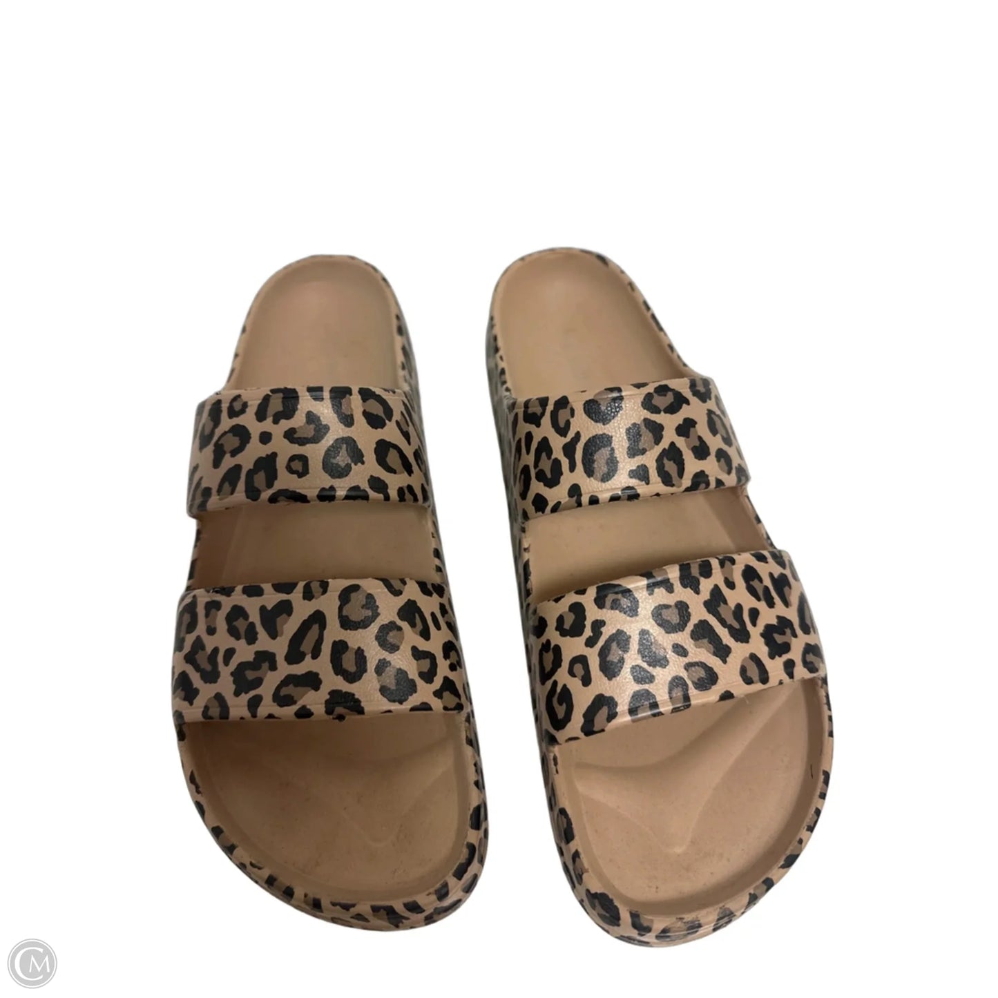 Sandals Flip Flops By Old Navy In Animal Print, Size: 9