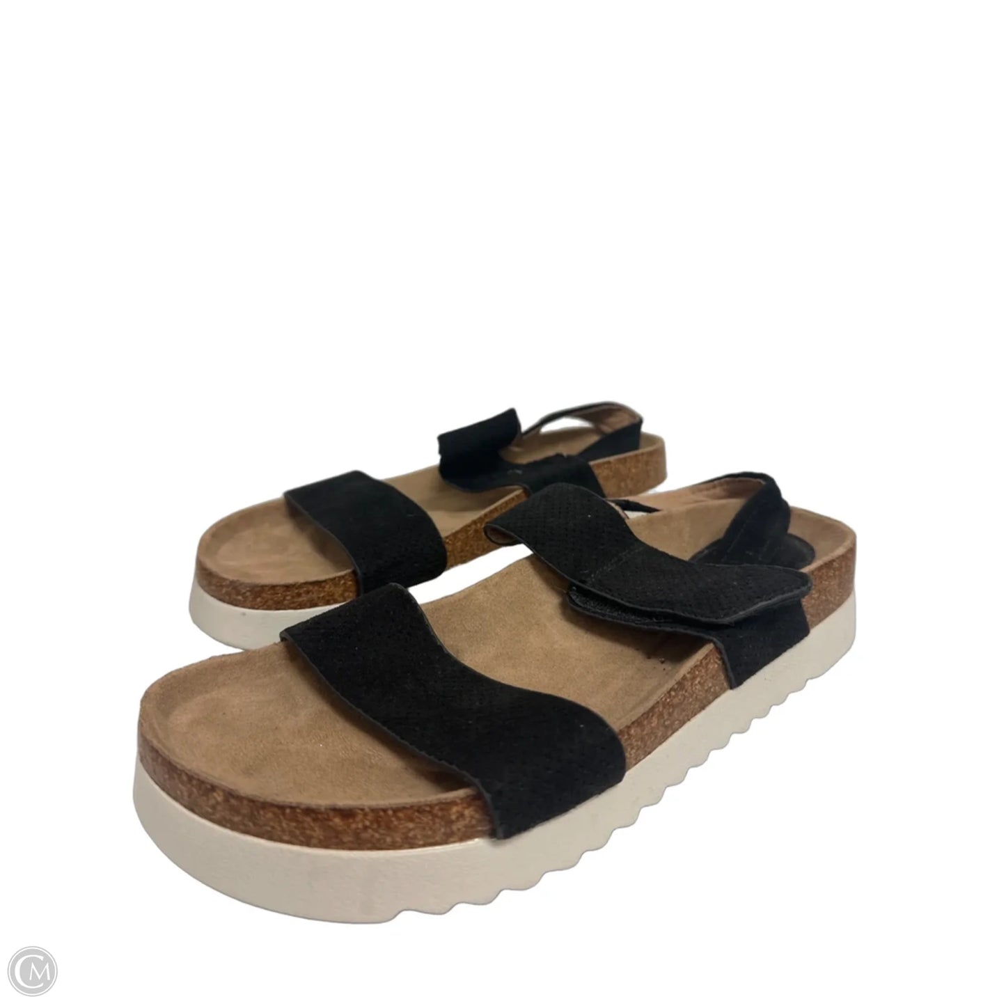 Sandals Flats By Bare Traps In Black, Size: 9