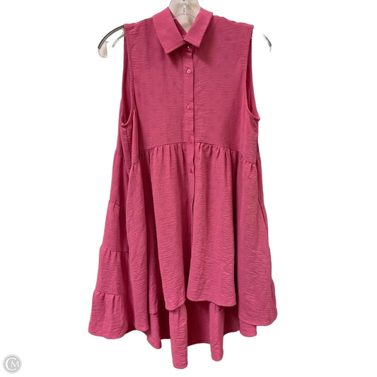 Dress Party Midi By Entro In Pink, Size: S