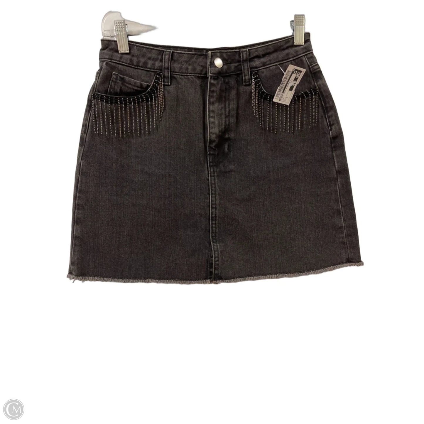 Skirt Mini & Short By Harper In Grey, Size: 4