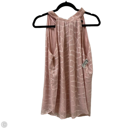 Top Sleeveless By White House Black Market In Pink, Size: L
