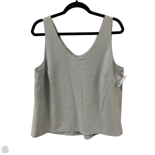 Top Sleeveless By Talbots In Green, Size: M