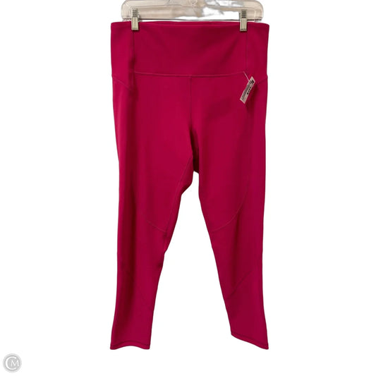 Athletic Leggings By Calia In Pink, Size: Xl