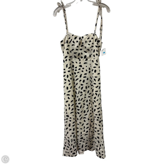Dress Party Midi By Lulus In Cream, Size: Xs