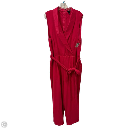Jumpsuit By Torrid In Pink, Size: 2x