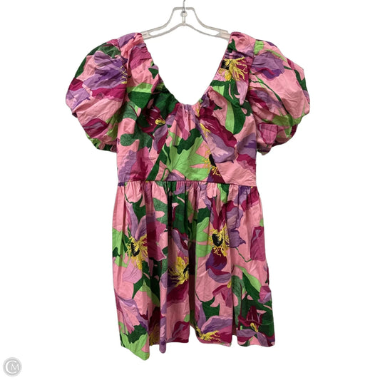 Dress Party Short By Express In Pink, Size: L