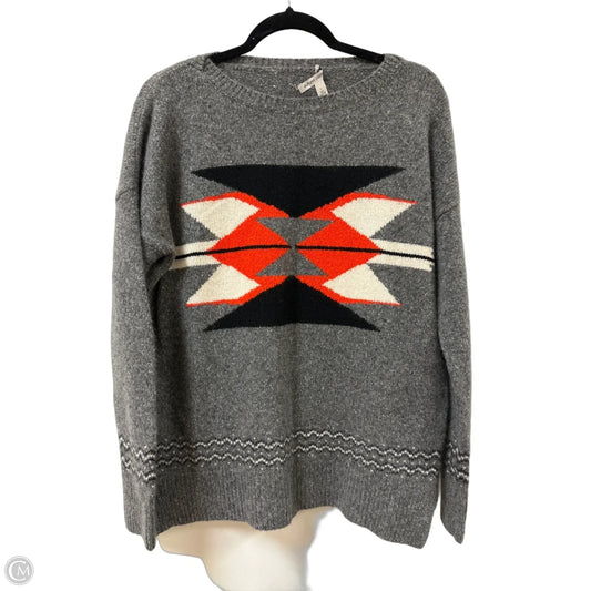 Sweater Cashmere By Autumn Cashmere In Grey, Size: L