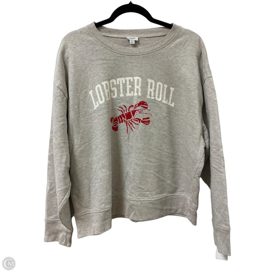 Sweater By J. Crew In Grey, Size: Xl