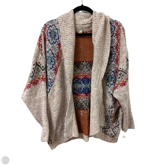 Sweater Cardigan By Pilcro In Multi-colored, Size: Xl