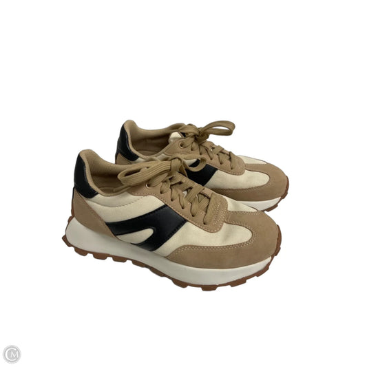 Shoes Sneakers By Lucky Step In Tan, Size: 7