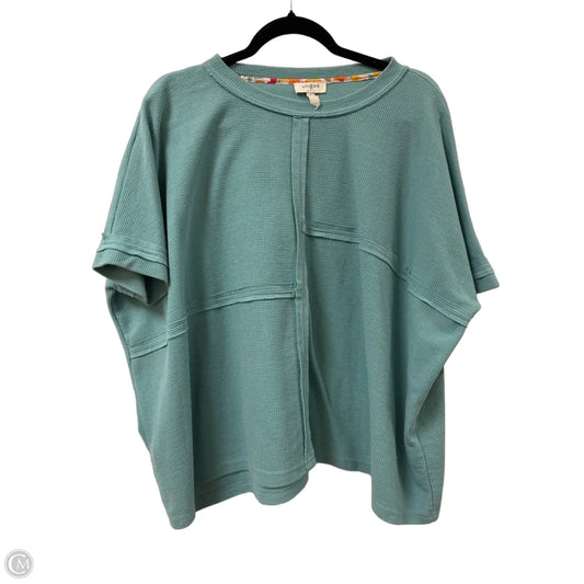 Top Short Sleeve By Umgee In Green, Size: S