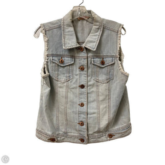 Vest Other By Highway In Blue Denim, Size: Xl