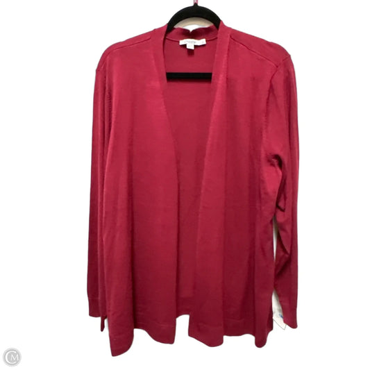 Cardigan By Chicos In Red, Size: 2x