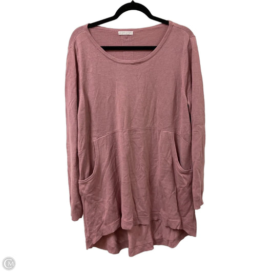 Sweater By New York And Co In Pink, Size: Xl