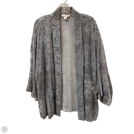Cardigan By Coldwater Creek In Grey, Size: L