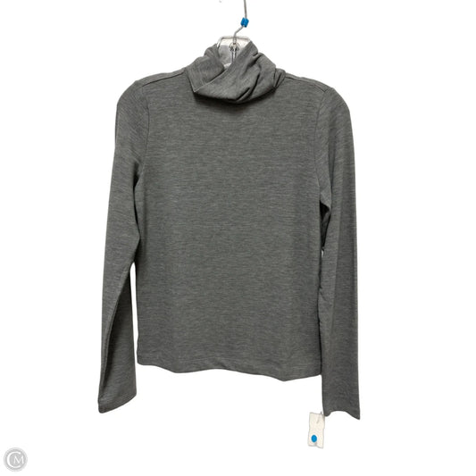 Top Long Sleeve By Loft In Grey, Size: S