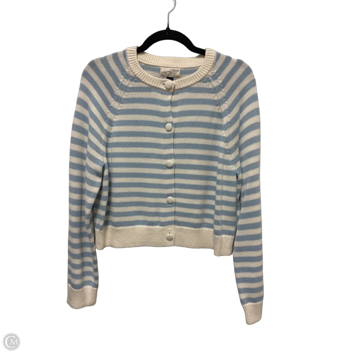 Cardigan By Universal Thread In Striped Pattern, Size: S