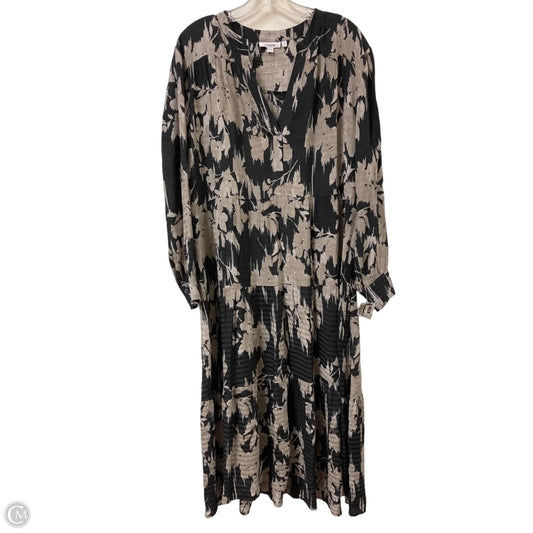 Dress Casual Maxi By Chicos In Black, Size: Xl