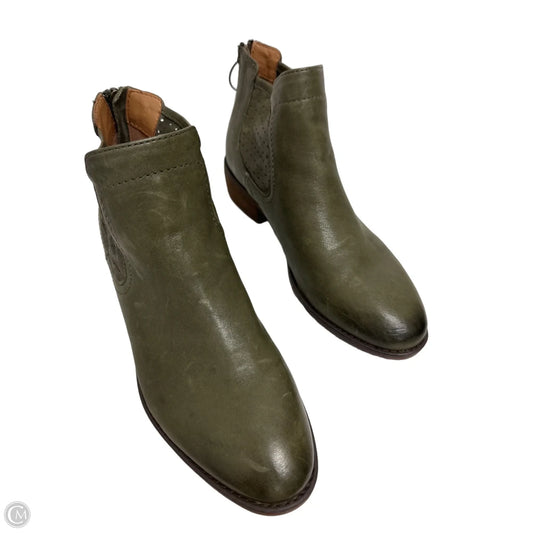 Boots Ankle Flats By Comfortiva In Green, Size: 9.5