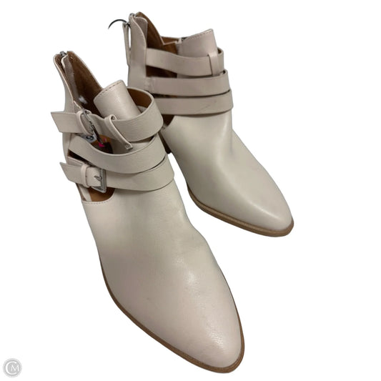 Boots Ankle Heels By Dolce Vita In Tan, Size: 9