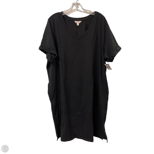 Dress Casual Short By Terra & Sky In Black, Size: 1x