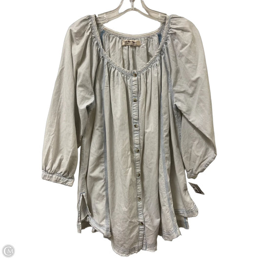 Tunic Long Sleeve By We The Free In Blue, Size: Xs