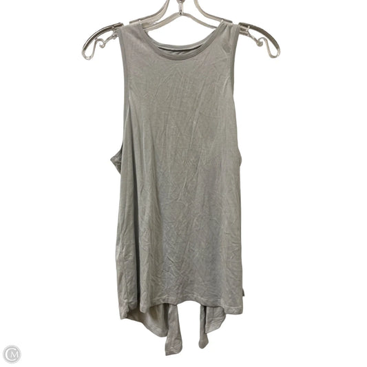 Athletic Tank Top By Clothes Mentor In Grey, Size: M