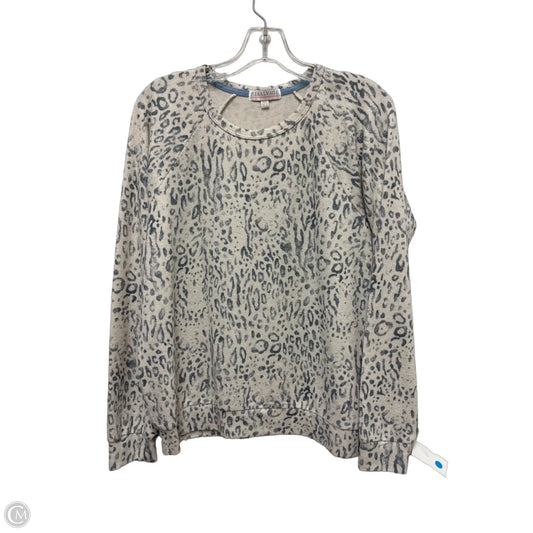 Top Long Sleeve By Clothes Mentor In Animal Print, Size: L