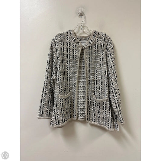 Blazer By Alfred Dunner In Cream, Size: Xl