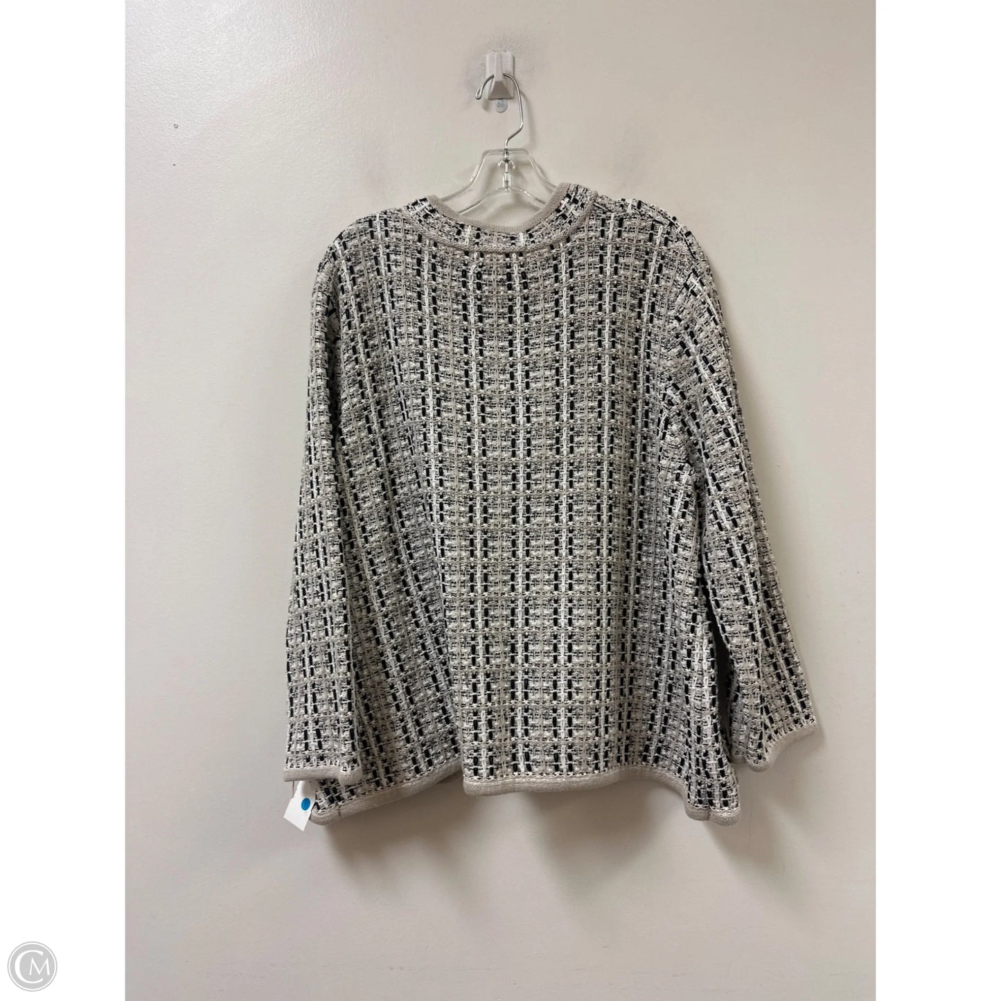 Blazer By Alfred Dunner In Cream, Size: Xl