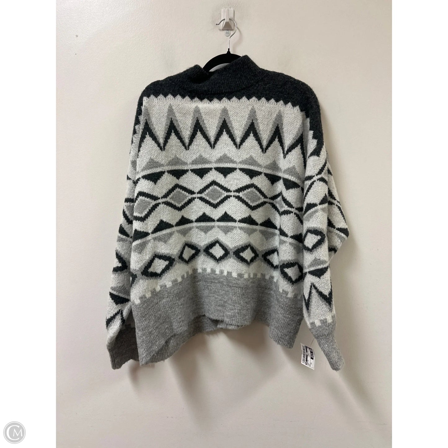 Sweater By Ana In Grey, Size: 2x