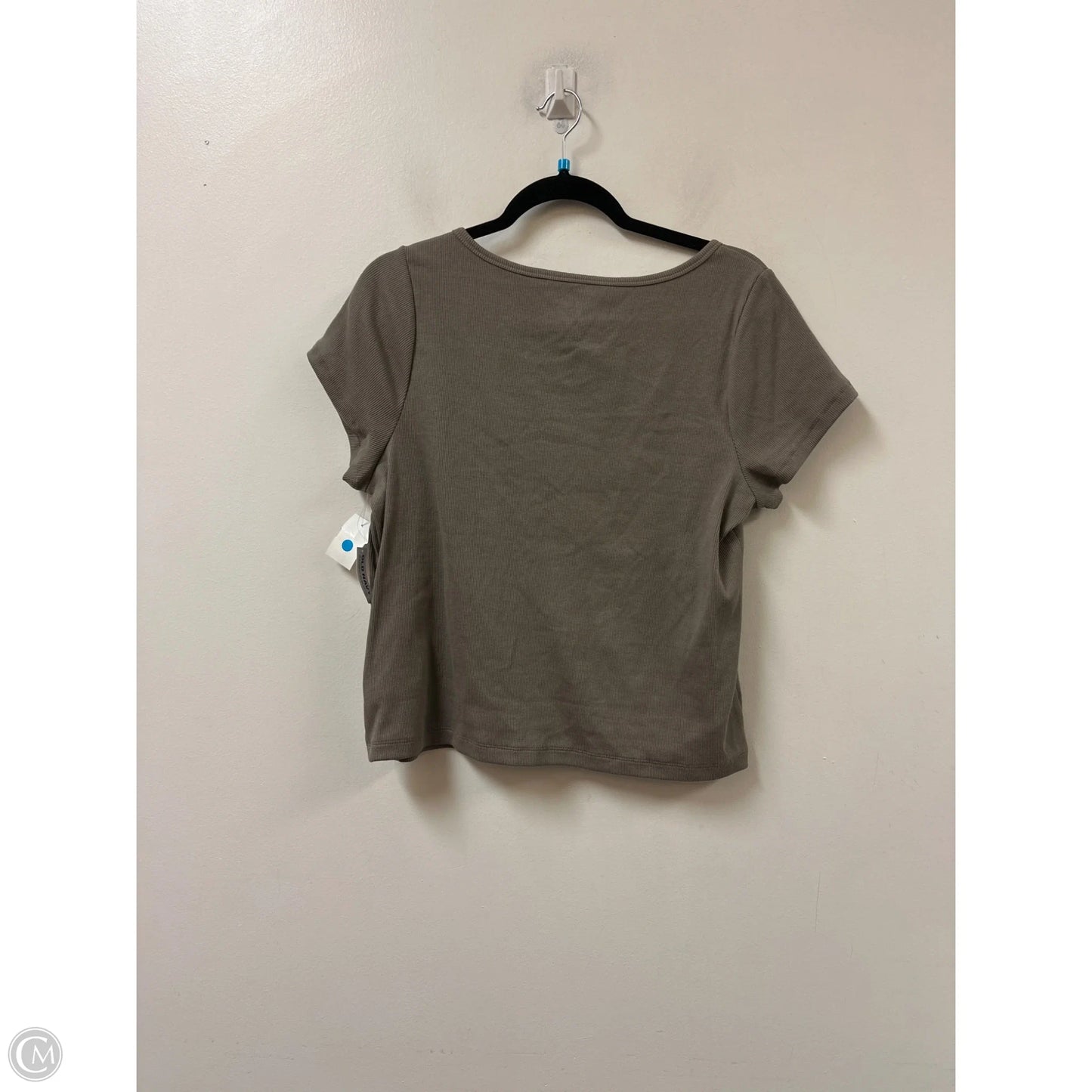 Top Short Sleeve By Old Navy In Brown, Size: Xl