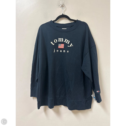 Sweater By Tommy Hilfiger In Navy, Size: Xl