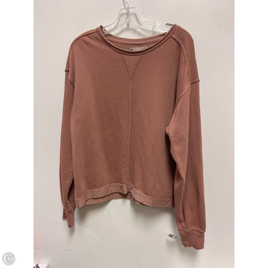 Top Long Sleeve By C And C In Pink, Size: M