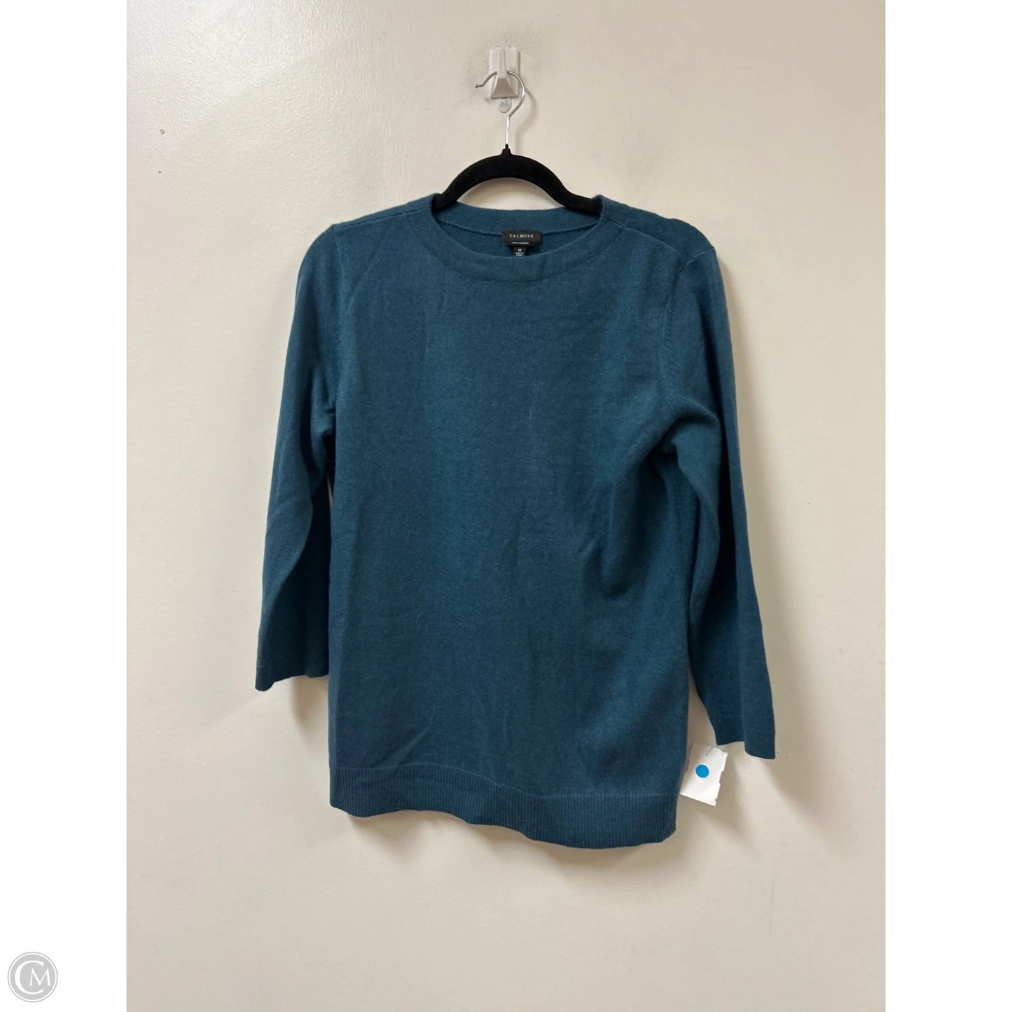 Sweater By Talbots In Teal, Size: M
