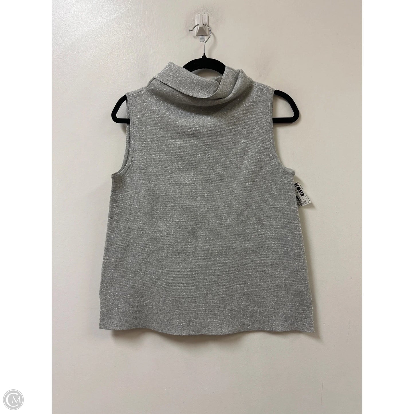 Top Sleeveless By Talbots In Grey, Size: S