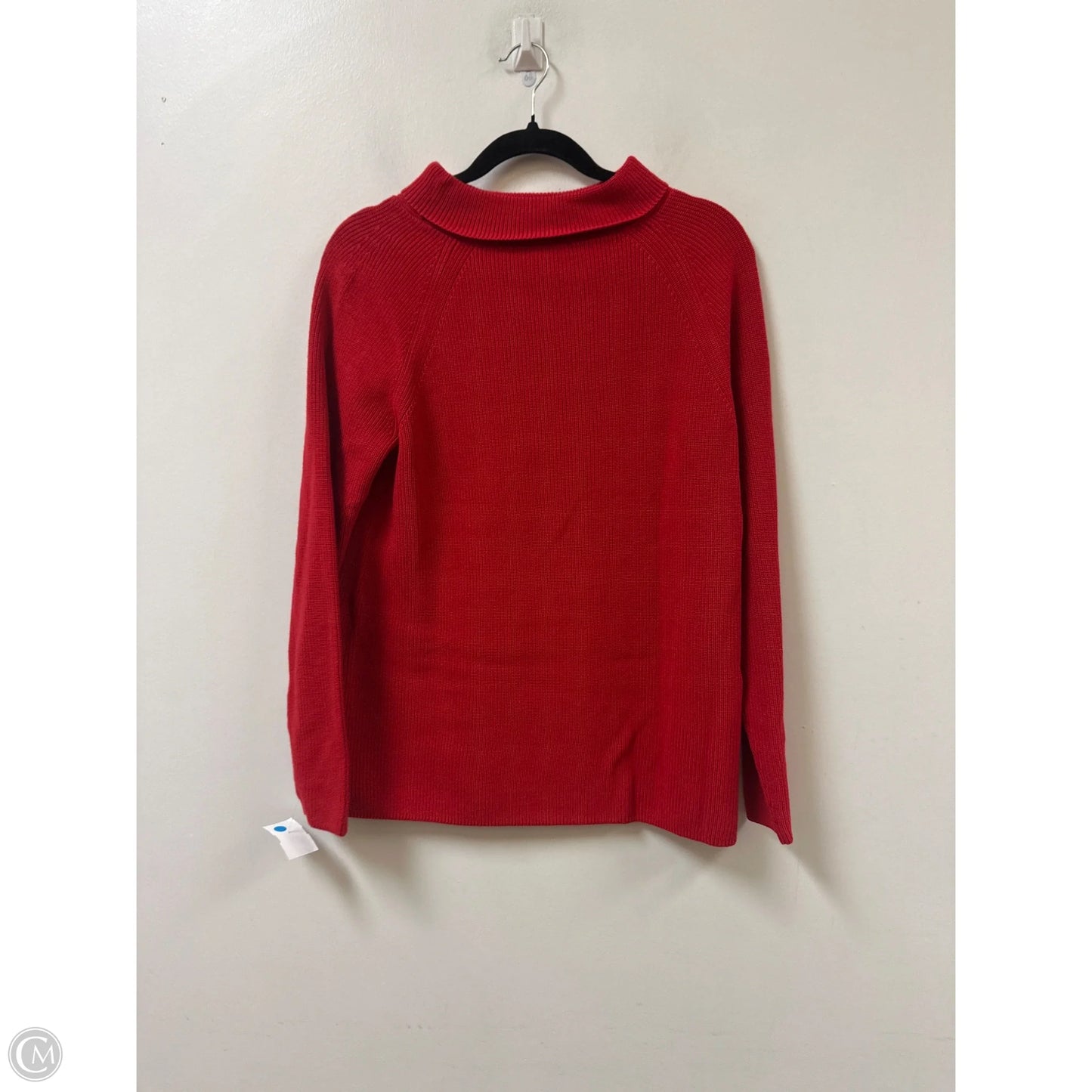 Sweater By Talbots In Red, Size: S