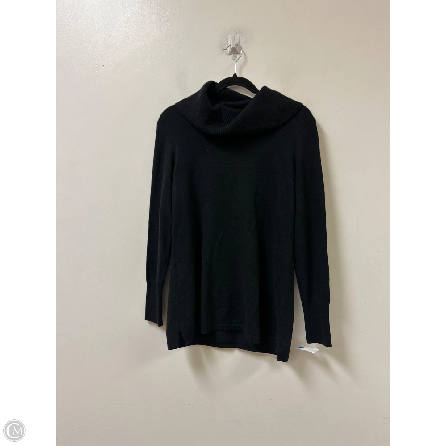 Top Long Sleeve By Talbots In Black, Size: S