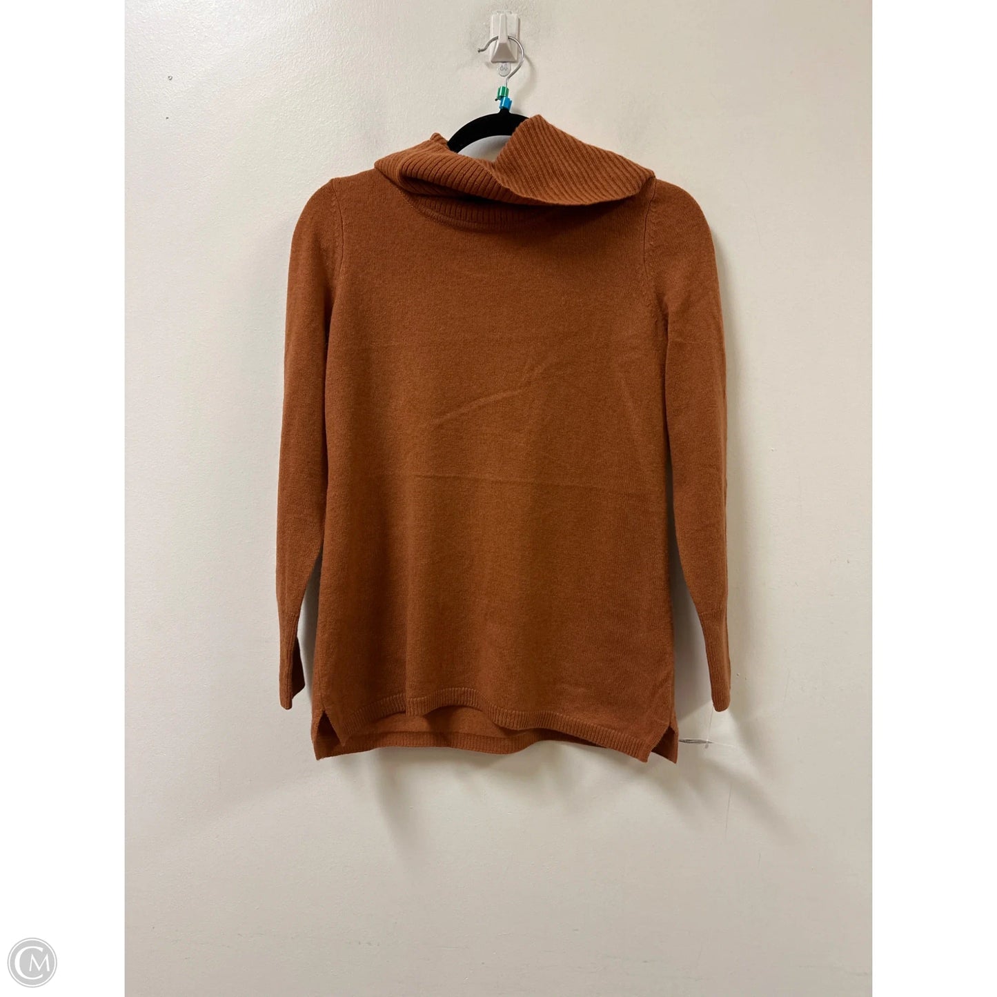 Top Long Sleeve By Talbots In Orange, Size: Sp