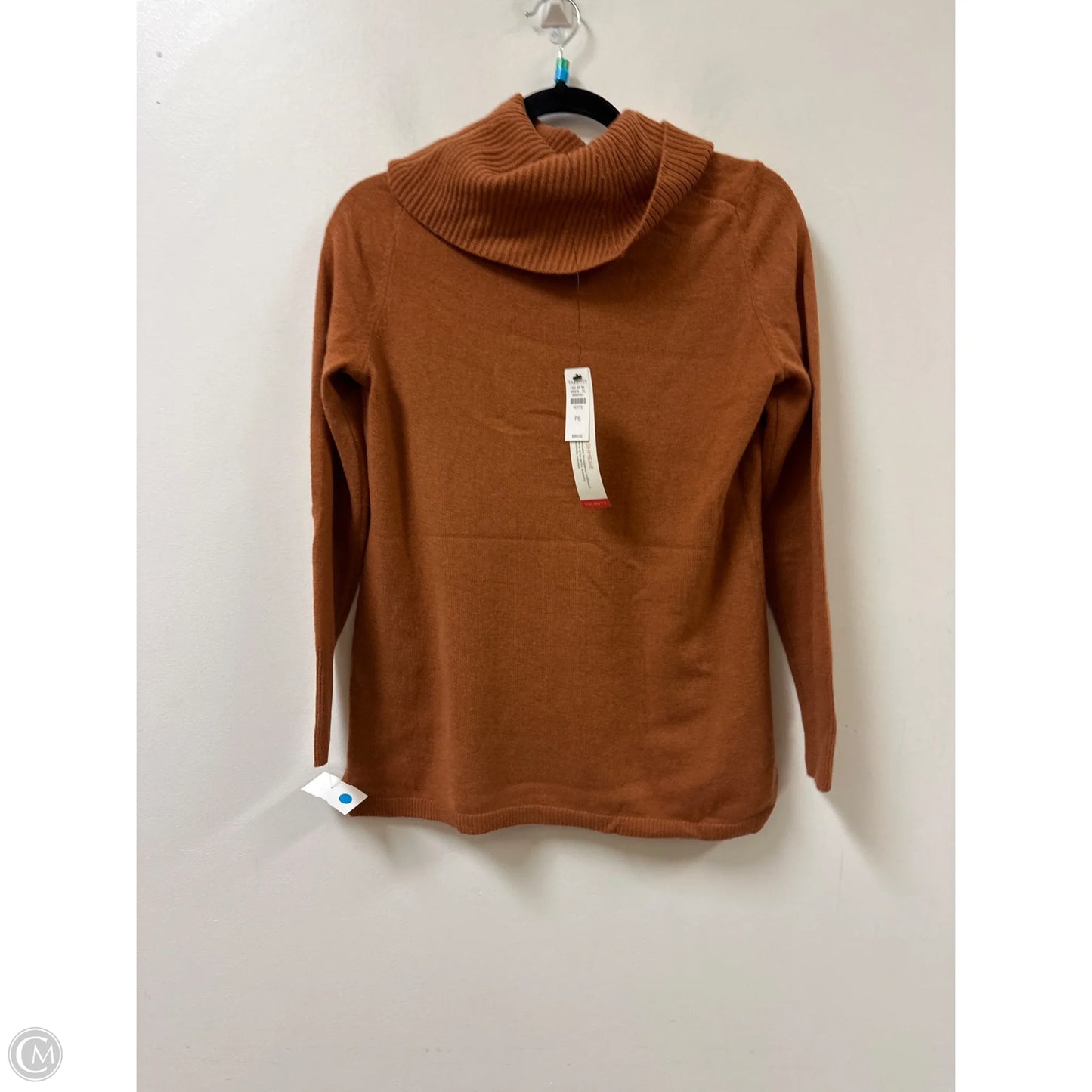 Top Long Sleeve By Talbots In Orange, Size: Sp