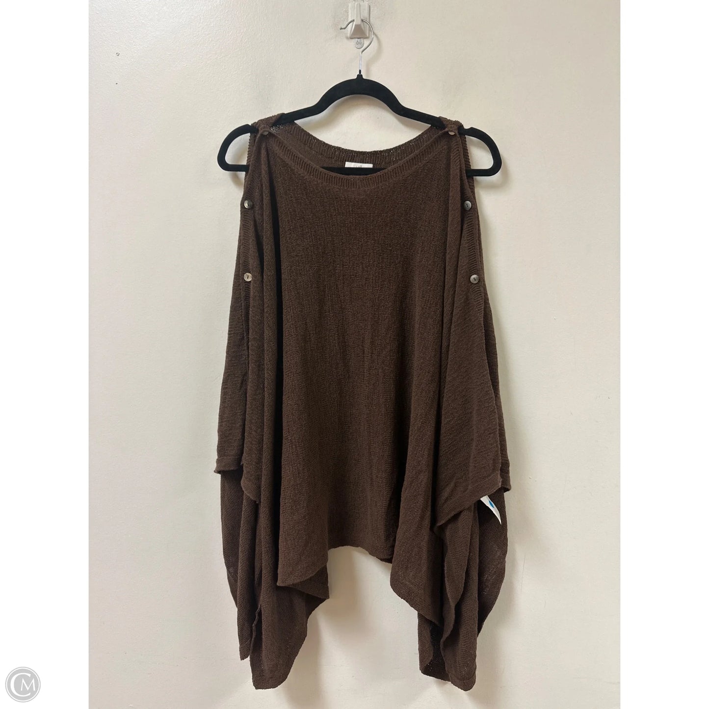 Sweater Cardigan By J. Jill In Brown, Size: M