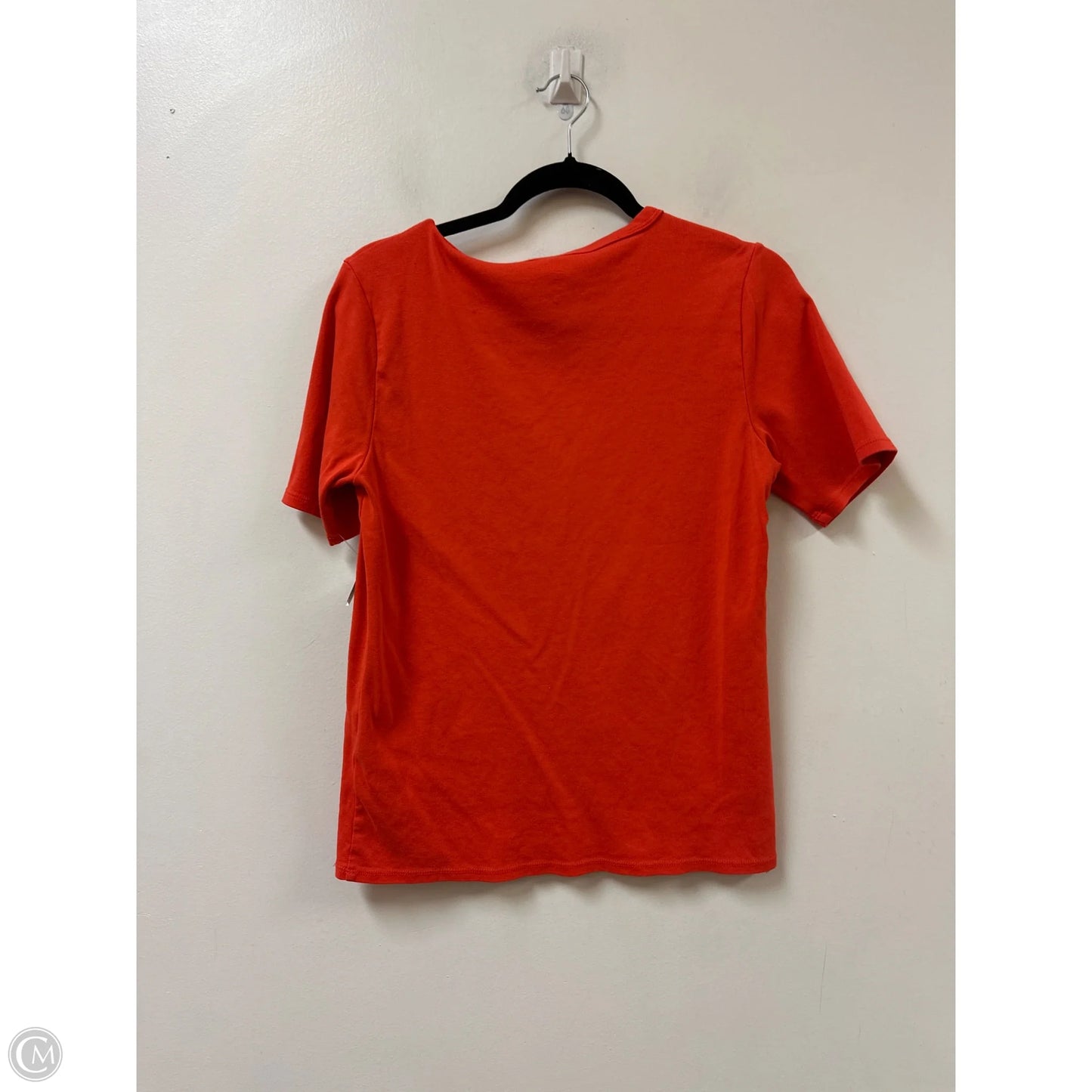 Top Short Sleeve By J. Crew In Orange, Size: L